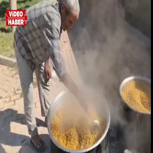 Şanlıurfa'da yüzyıllardır süren gelenek! Kazanlar kaynamaya başladı