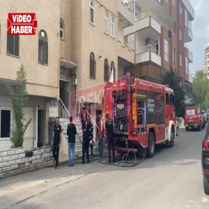 Şanlıurfa'da binanın bodrum katında yangın! Ekipler seferber oldu