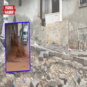 Şanlıurfa’da selin vurduğu ev gün yüzüne çıktı! Ortada kalan baba ve çocukları mağdur