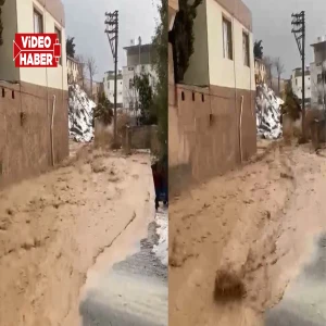 Birecik'ten gelen görüntü afet! Allah'tan kayıp yok