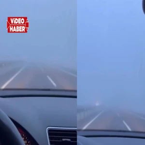 Siverek–Diyarbakır yolunda yoğun sis ulaşımı etkiledi: Görüş mesafesi azaldı