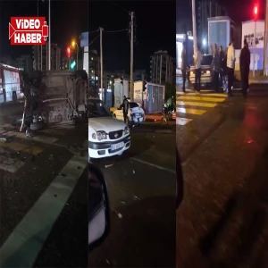 Şanlıurfa’da 4 aracın karıştığı kazada ortalık savaş alanına döndü!