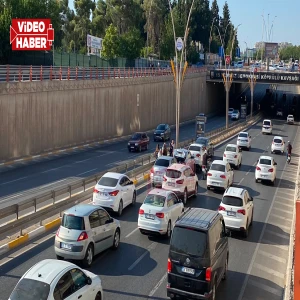 Şanlıurfa’da bulvarda zincirleme kaza!