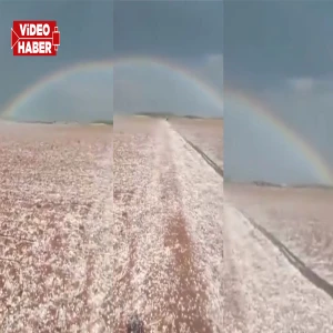Şanlıurfa’da dakikalar içinde iki farklı doğa olayı!