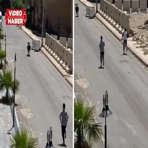 Şanlıurfa’da kaçan kurbanlık peşinden sokak sokak gezdirdi!