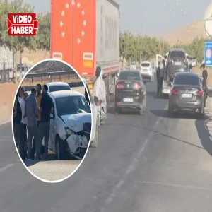 Şanlıurfa’da kavşakta zincirleme kaza! 5 yaralı