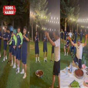 Şanlıurfaspor Bolu kampında moral depoladı: Halaylı, çiğ köfteli gece