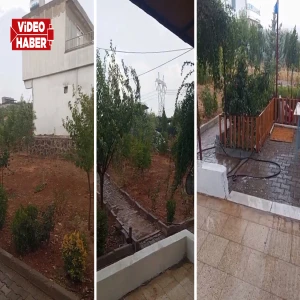 41 kere maşallah! Şanlıurfa’da bardaktan boşanırcasına yağdı