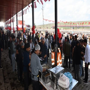 Siverek’te emekçilerin dayanışma sofrası!