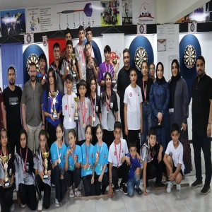 Şanlıurfa’da Zafer Bayramı dartla kutlandı! Dereceye girenler ödüllendirildi