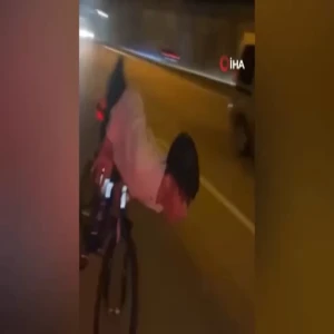 İpekyolu'nda bisikletle tehlikeli hareketler ölüm getirdi!