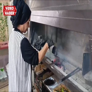 Şanlıurfa'da 5 yıldır ocak başında: Ciğer kebabının kadın ustası