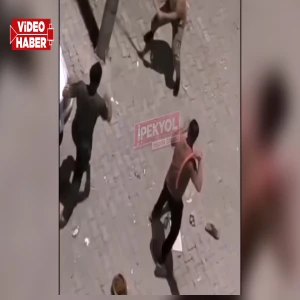 Şanlıurfa'da sopalar hortumlar havada uçuştu! Saniye saniye kaydedildi