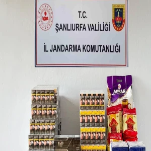 Viranşehir’de binlerce paket kaçak ürün ele geçirildi…