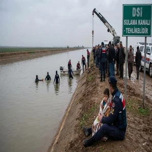 Şanlıurfa’da kar felaketi! Otomobil sulama kanalına uçtu, 3 kişi aranıyor