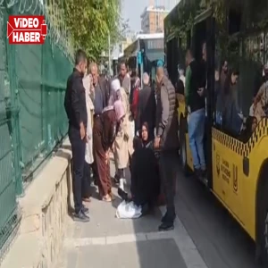 Şanlıurfa’da hareket halindeki otobüsten inmeye çalışan kadın yaralandı