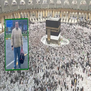 Umre hayaliyle yola çıktı, adım adım ilerliyor