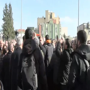 Suriye sınırında yürüyüşe müdahale