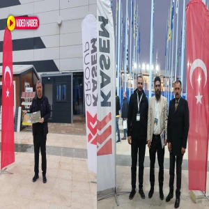 Şanlıurfalı iş insanı Suriye’deki fuara damga vurdu