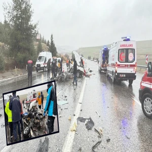 Adıyaman'da feci kaza! 3 ölü, 1 yaralı
