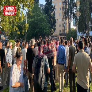 Şanlıurfa’da yürüyüş öncesi pankart gerginliği!