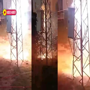 Şanlıurfa’da peş peşe trafo patlaması! Korku dolu anlar