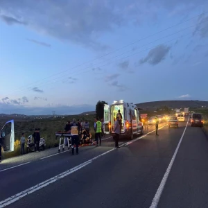 Şanlıurfa'da motosiklet devrildi: Karı-koca yaralandı