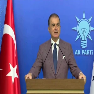 AK Parti Sözcüsü Ömer Çelik: Cumhurbaşkanı adayımız Sayın Erdoğan'dır