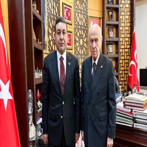 Başkan Özyavuz’dan MHP lideri Devlet Bahçeli’ye ziyaret!