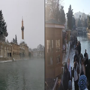 Balıklıgöl'de dondurucu sessizlik bozuluyor! Meteoroloji müjdeyi verdi