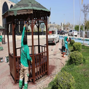 Haliliye’de dönüşüm başladı: Park ve bahçeler daha güvenli olacak!