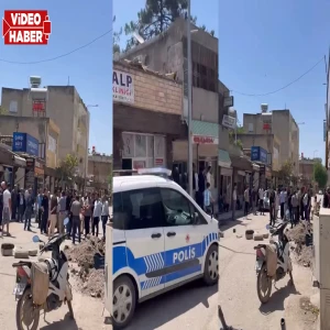 Şanlıurfa'da esnafın alt yapı isyanı: Yolu trafiğe kapattılar