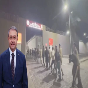 Şanlıurfa'da bir senelik bilanço açıklandı: yüzlerce kişi tutuklandı