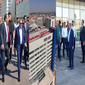 Şanlıurfa Şehir Hastanesi’nde geri sayım: Vali Şıldak son durumu yerinde inceledi