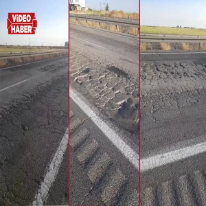 Şanlıurfa-Mardin yolu sürücüleri canından bezdirdi! "Verdiğimiz vergiler nereye gidiyor?”