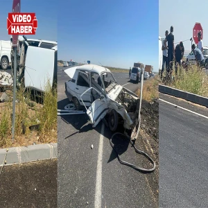 Şanlıurfa'da feci kaza! Otomobiller çarpıştı: Yaralılar var
