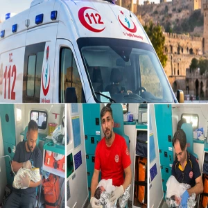 Şanlıurfa’da mucize: İki bebek peş peşe ambulanslarda dünyaya geldi