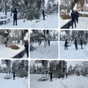 Eyyübiye'de kar tehlikesine karşı önlemler arttırıldı!