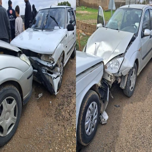 Şanlıurfa'da korkutan kaza: Kafa kafaya çarpıştılar