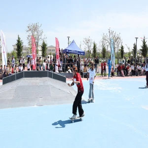 Eyyübiye'de kıran kırana mücadele! 150 sporcu derece için yarıştı