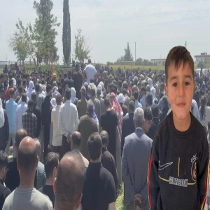 Şanlıurfa'da 5 yaşındaki Miraç'a acı veda: Gözyaşları sel oldu