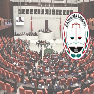 Şanlıurfa Barosundan 'Çerçeve Yasa'ya destek: Barışa atılan ilk adımı destekliyoruz