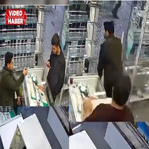 Şanlıurfa'da fiyat sorar gibi yapıp cep telefonu çaldı! Her şey 3 saniyede oldu bitti....