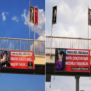 Şanlıurfa’da trafikte farkındalık çağrısı: Kornaya değil frene basalım