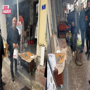 Fenerbahçe aşkı Urfa esnafına tepsi tepsi baklava dağıttırdı!