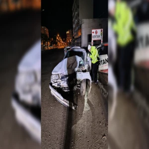 Şanlıurfa'da ucuz atlatılan kaza!