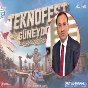 Vekil Bozdağ'dan Şanlıurfa'ya davet: TEKNOFEST...