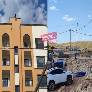 Şanlırufa'da parasını alamayan işçiler canlarına kıymak istedi