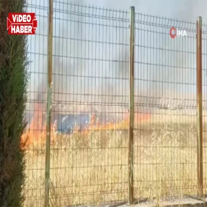 Şanlıurfa'da alevler okula dayandı: Facia son anda önledi