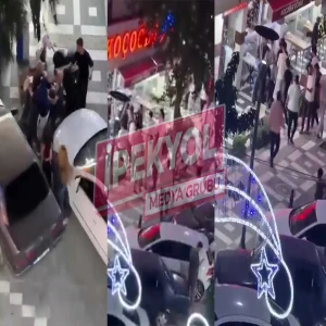 Şanlıurfa’da ortalık savaş alanına döndü! Aralarında kadınların da bulunduğu bıçaklı kavga kamerada